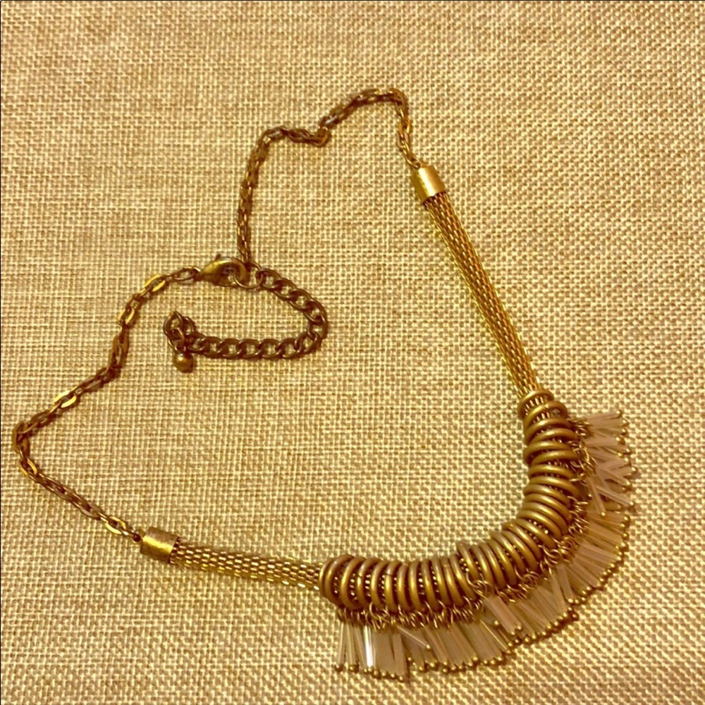 Old gold necklace